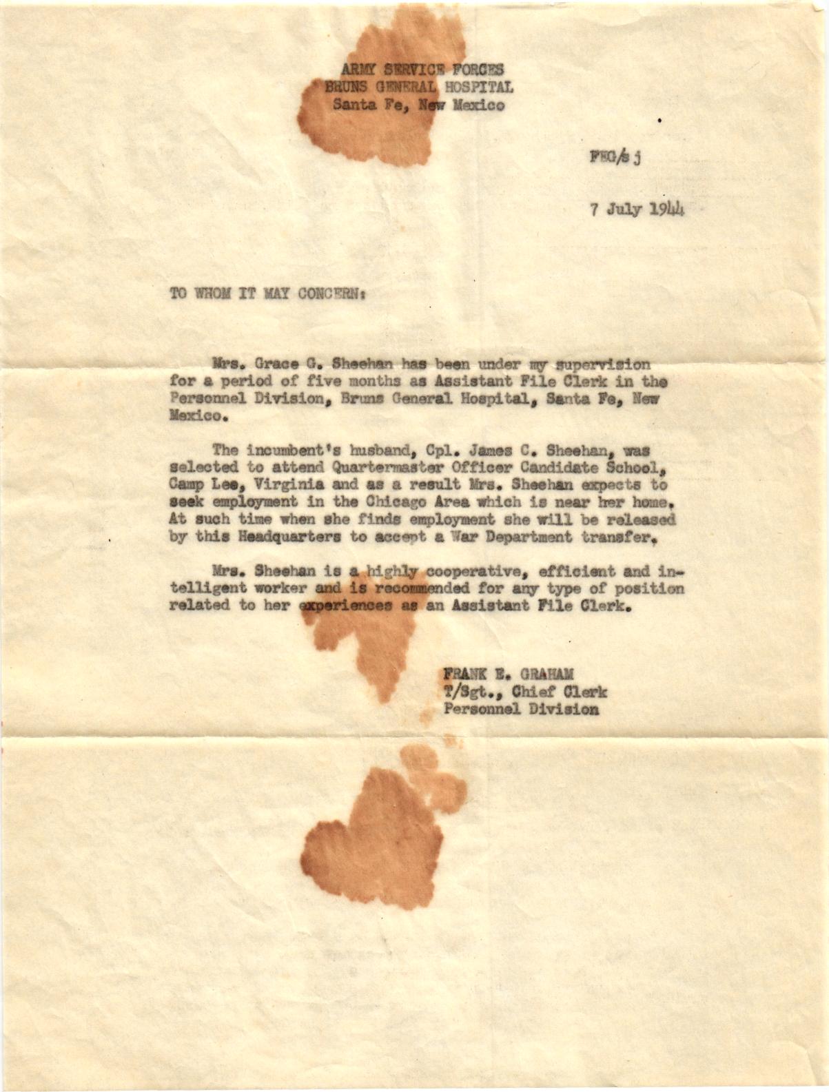 Family/Genealogy Records